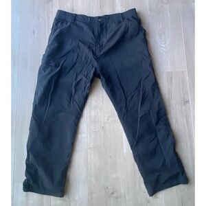 Gerry Snow Ski Water Resistant Thermal Lined Men's Snow Pants Black Size 40/30